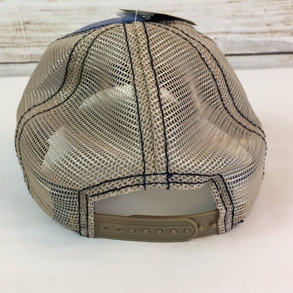 Biltmore Established 1895 Cap Snapback Mesh Blue Tan by DPC - Picture 4 of 6